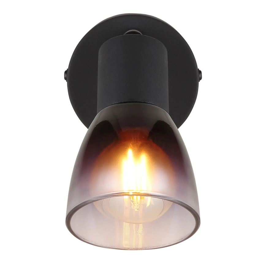 Globo - Wandspot 1xE14/25W/230V zwart