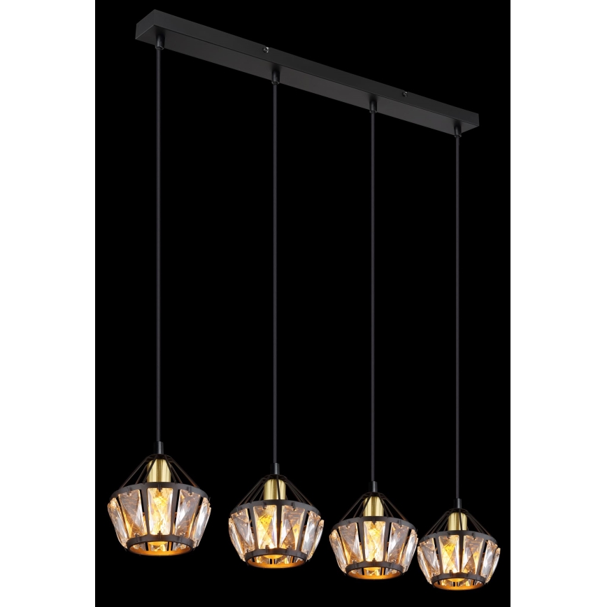 Globo - Hanglamp aan een koord 4xE14/40W/230V