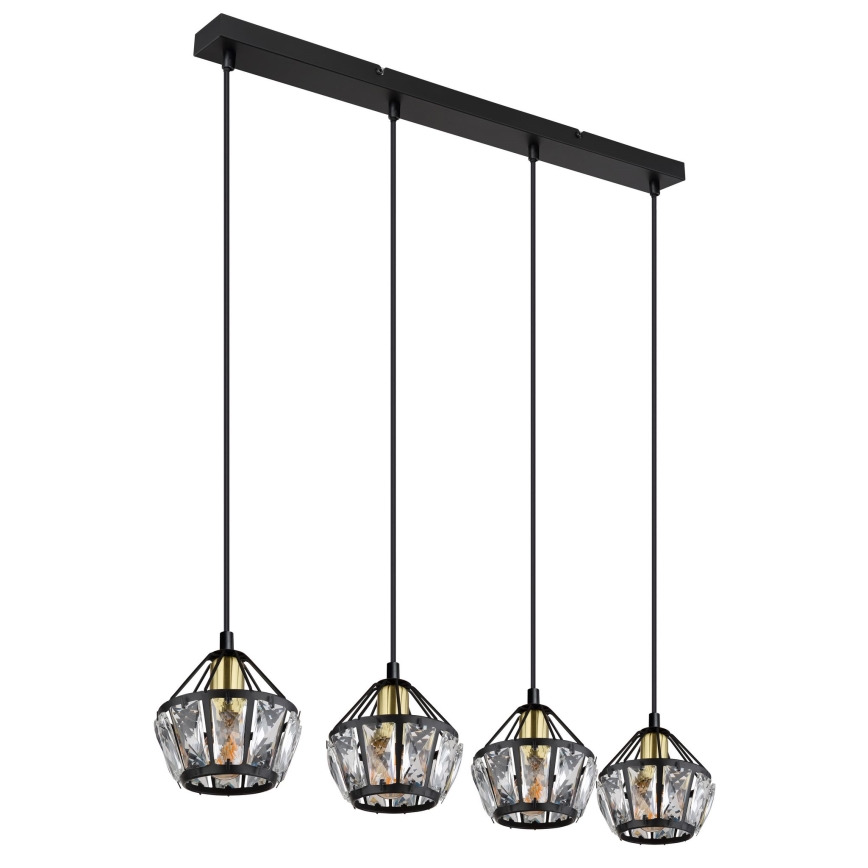 Globo - Hanglamp aan een koord 4xE14/40W/230V