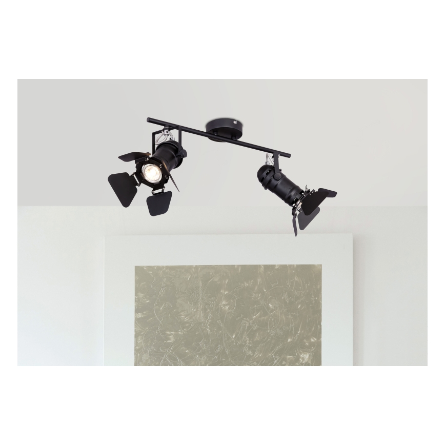 Globo - Spotlamp 2xGU10/50W/230V