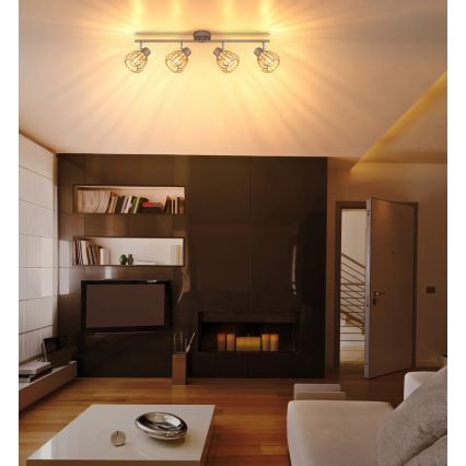 Globo - Luminaire à spots 4xE27/40W/230V