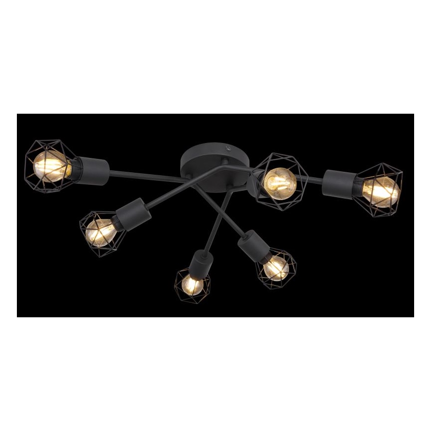 Globo - Plafondlamp 6xE14/40W/230V