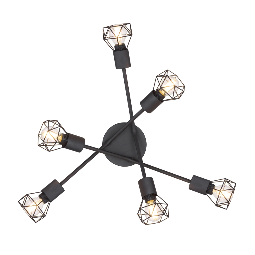 Globo - Plafondlamp 6xE14/40W/230V