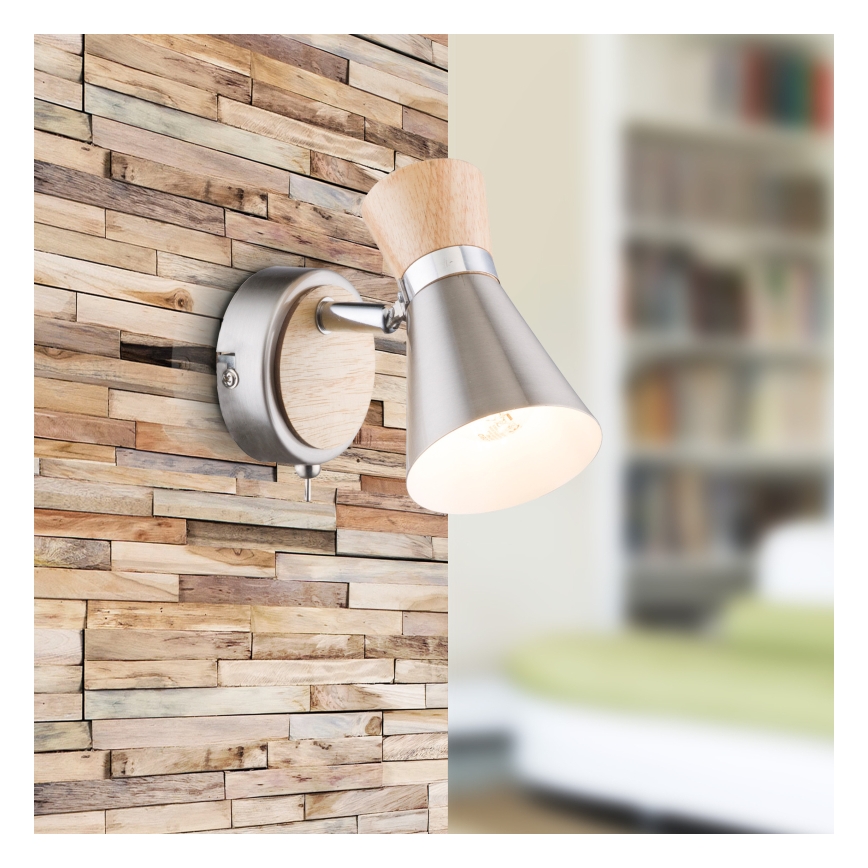 Globo - Spot mural 1xE14/25W/230V