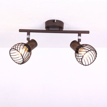 Globo 54817-2 - Spot ISABELLE 2xE14/40W/230V