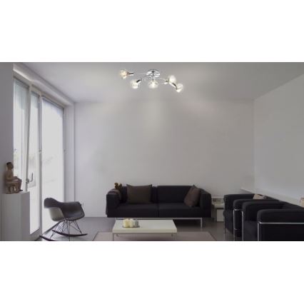 Globo - Plafondlamp 5xE14/40W/230V