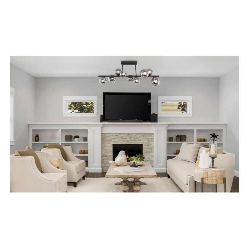 Globo - LED Hanglamp met vaste pendel 9xG9/3W/230V
