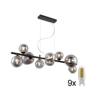 Globo 56133-9H - LED Hanglamp aan koord RIHA 9xG9/3W/230V