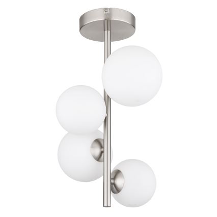 Globo - LED Hanglamp met vaste pendel 4xG9/3W/230V chroom