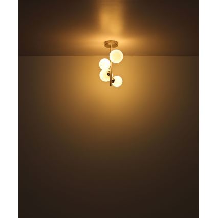Globo - Suspension-barre LED 4xG9/3W/230V chrome mat