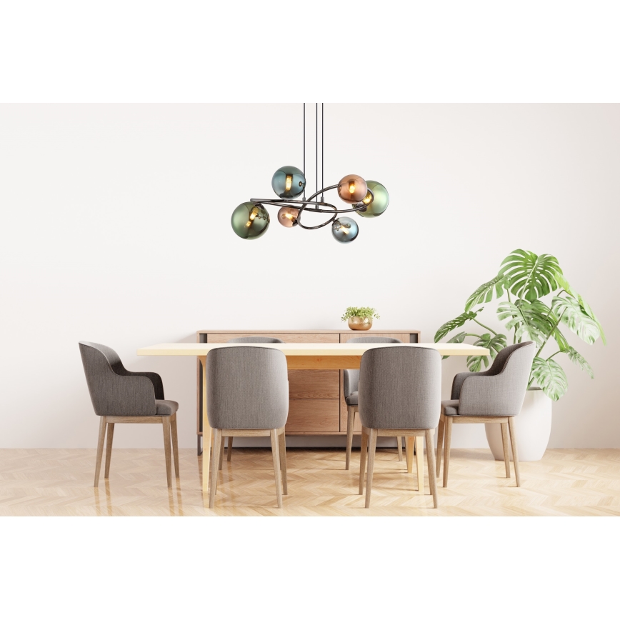 Globo - LED Hanglamp aan een koord 6xG9/3,5W/230V