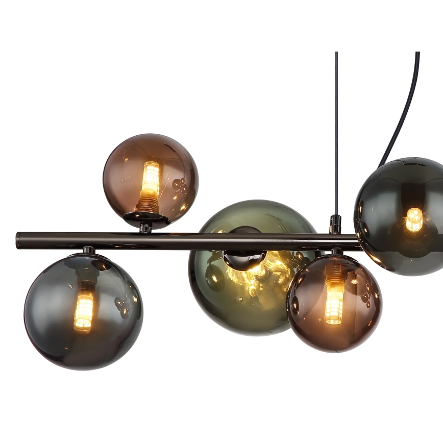 Globo - LED-kroonluchter aan kabel 9xG9/3,5W/230V