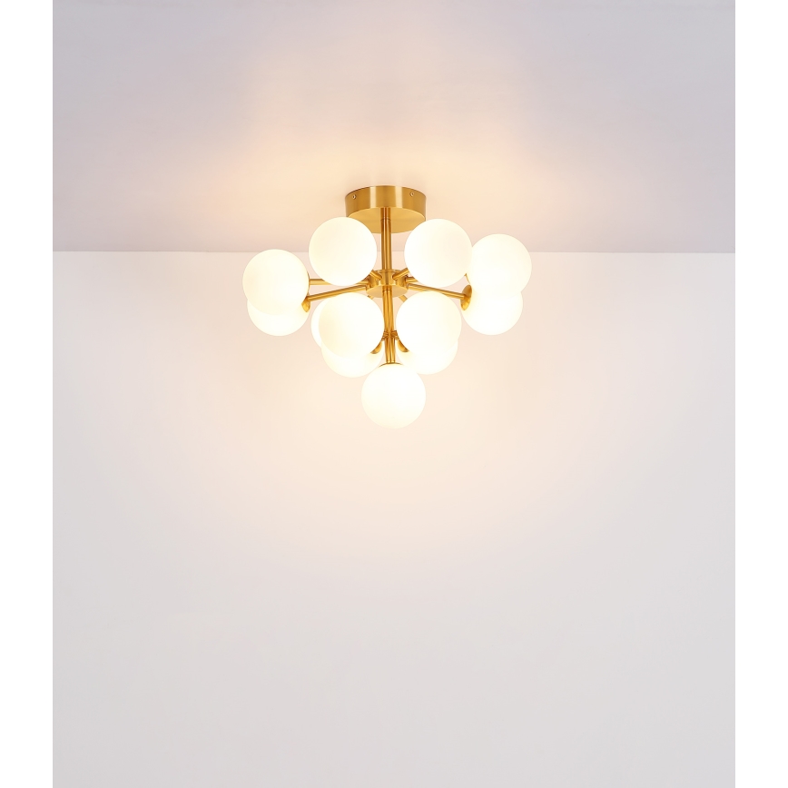 Globo - Bevestigde hanglamp 13xG9/5W/230V diameter 56 cm zwart
