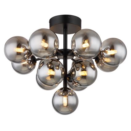 Globo - Bevestigde hanglamp 13xG9/5W/230V diameter 56 cm zwart