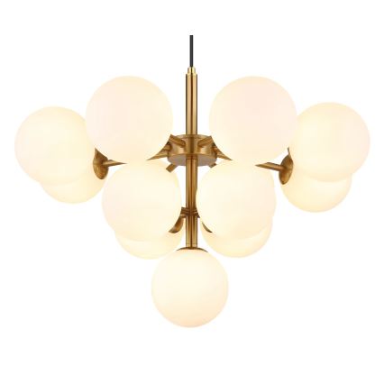 Globo - Hanglamp aan een koord 13xG9/5W/230V diameter 56 cm goud