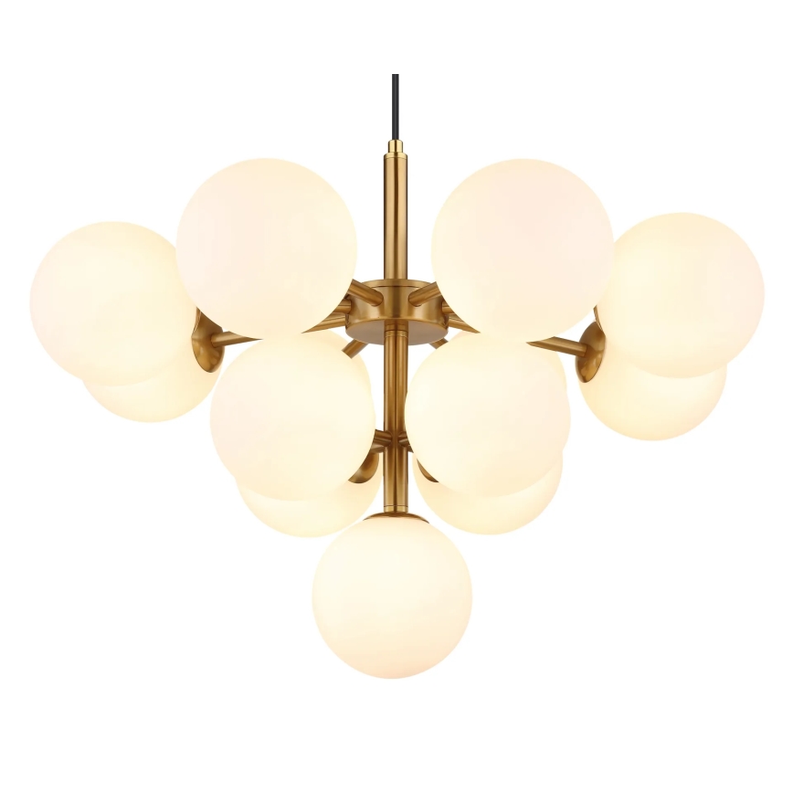 Globo - Suspension filaire 13xG9/5W/230V d. 56 cm doré