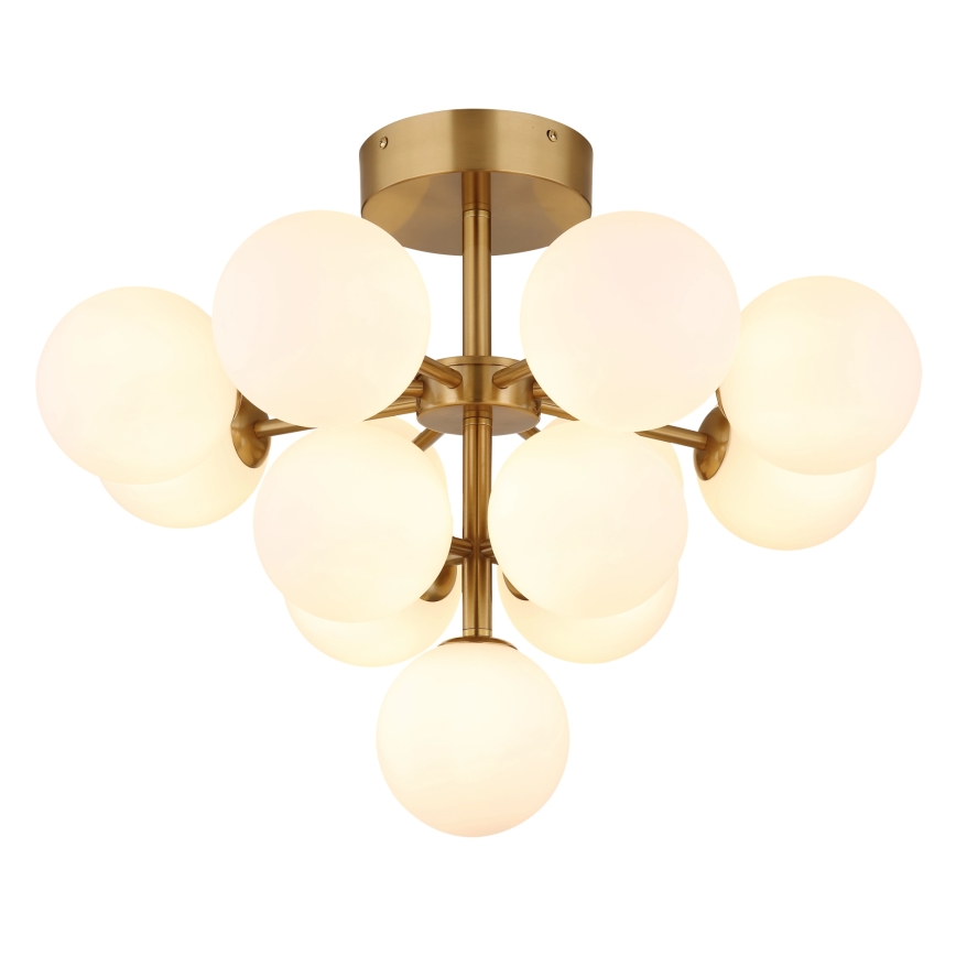 Globo - Bevestigde hanglamp 13xG9/5W/230V diameter 56 cm goud