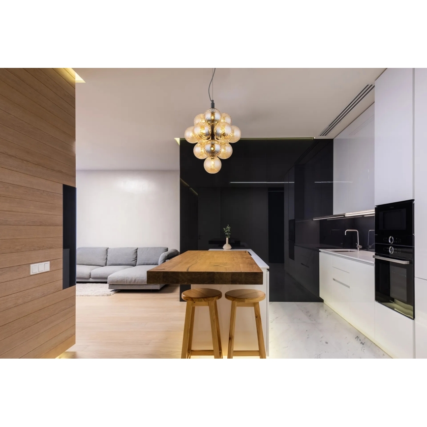 Globo - Suspension sur câble 13xG9/4W/230V