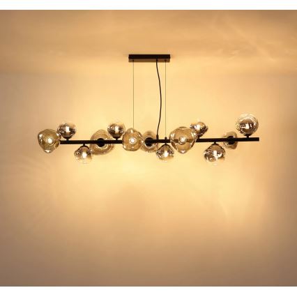 Globo - Suspension sur câble 13xG9/5W/230V