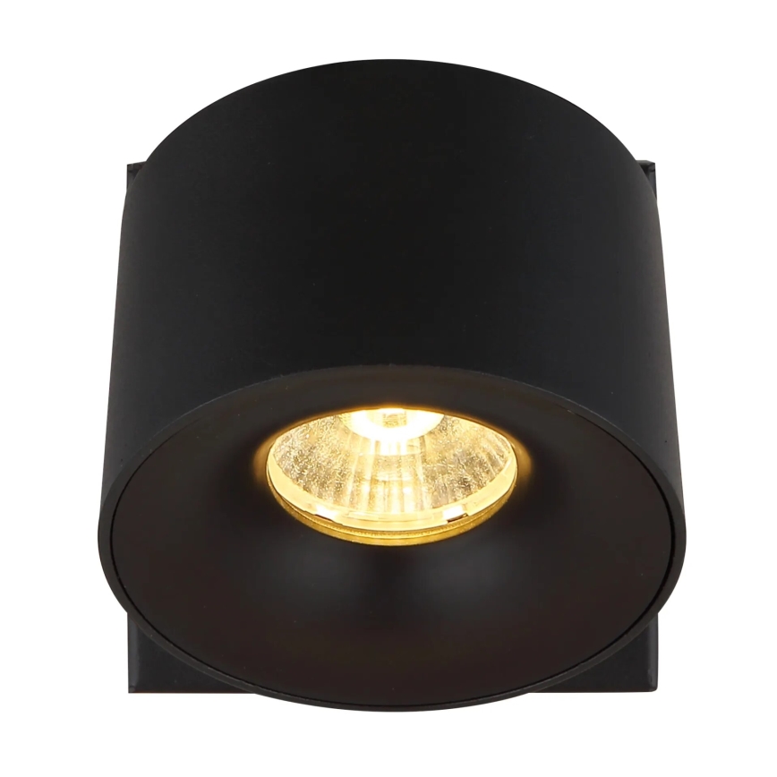 Globo - Spot mural LED/6W/230V noir