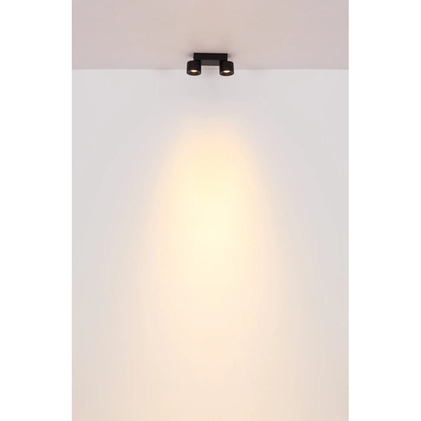 Globo - Spot 2xLED/6W/230V noir