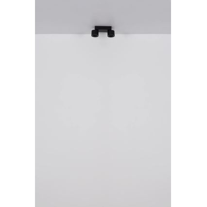 Globo - Spot 2xLED/6W/230V noir