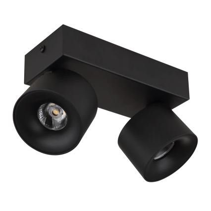 Globo - Spot 2xLED/6W/230V noir