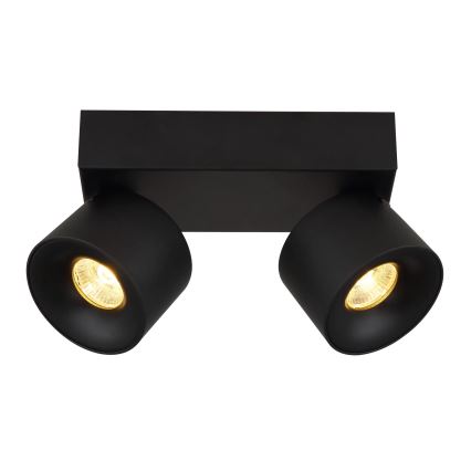 Globo - Spot 2xLED/6W/230V noir
