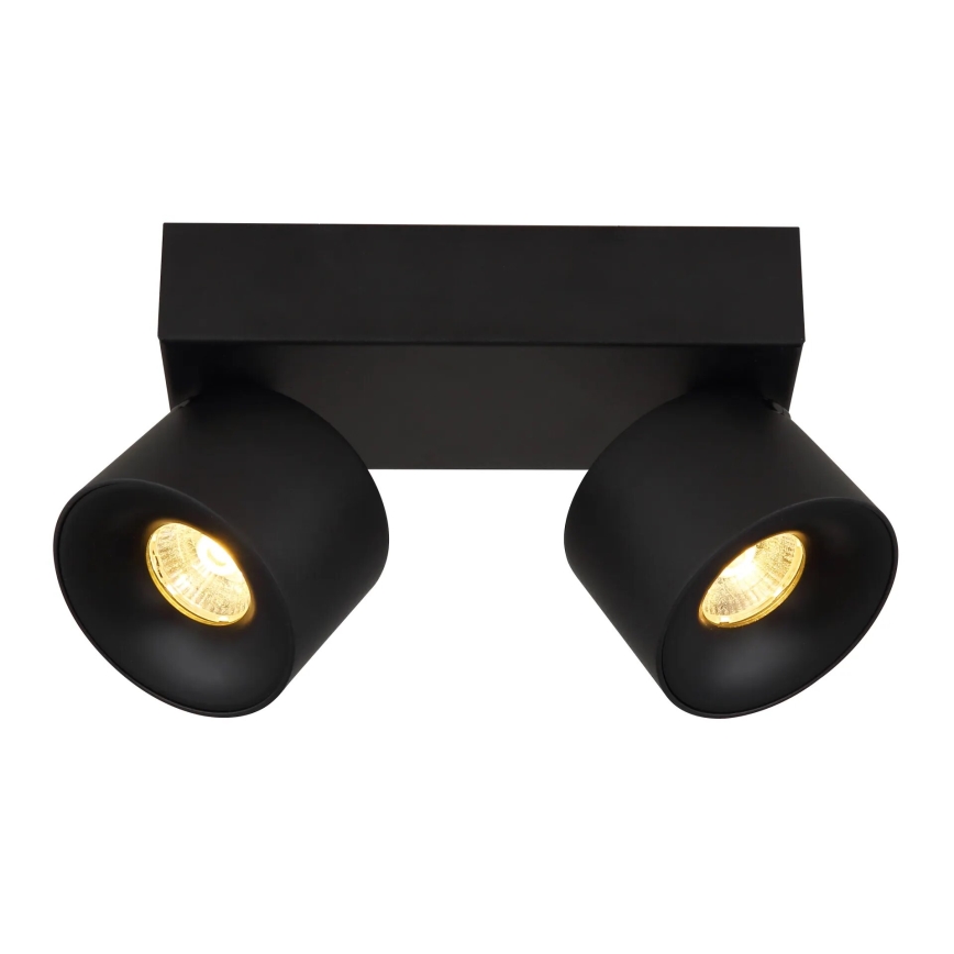 Globo - Spot 2xLED/6W/230V noir