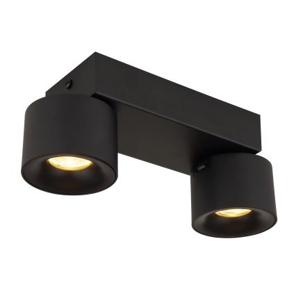 Globo - Spot 2xLED/6W/230V noir