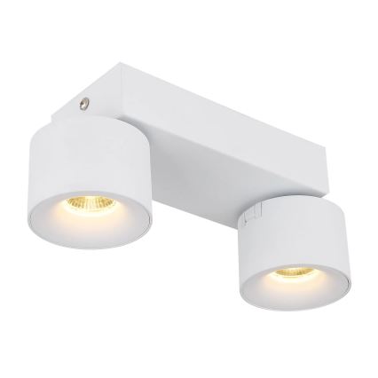 Globo - Spot 2xLED/6W/230V blanc