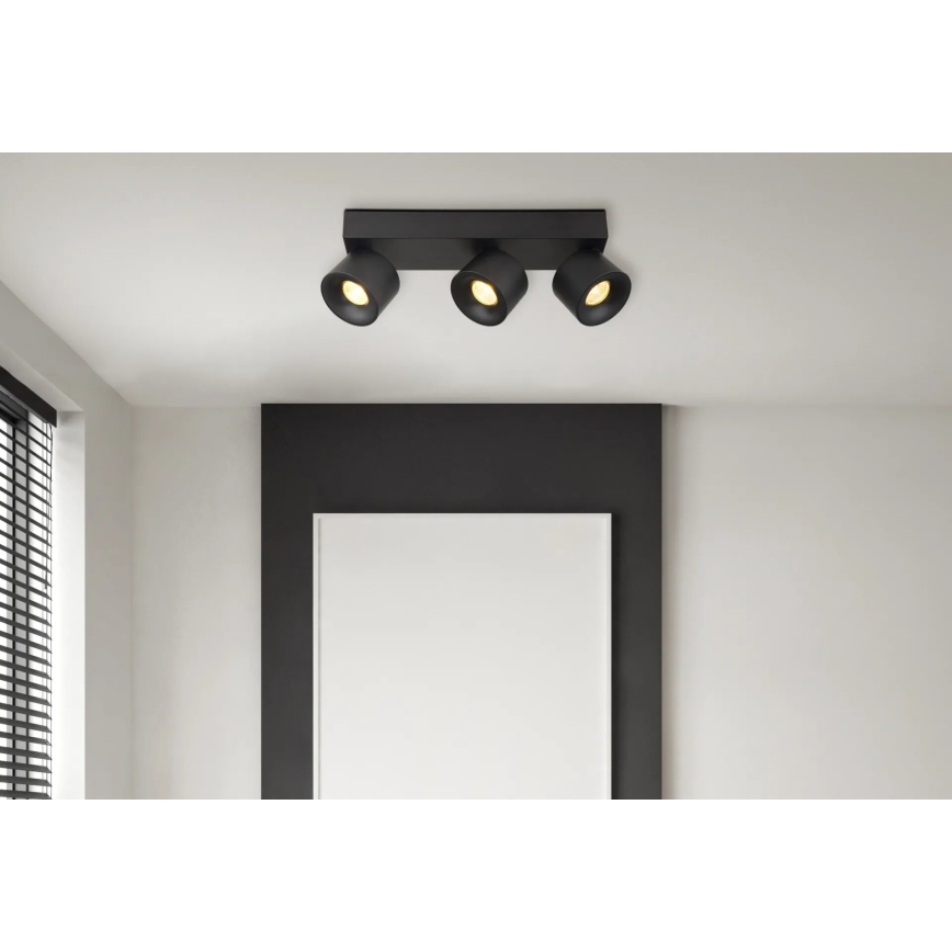 Globo - LED spot 3xLED/6W/230V zwart