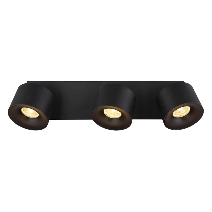 Globo - LED spot 3xLED/6W/230V zwart