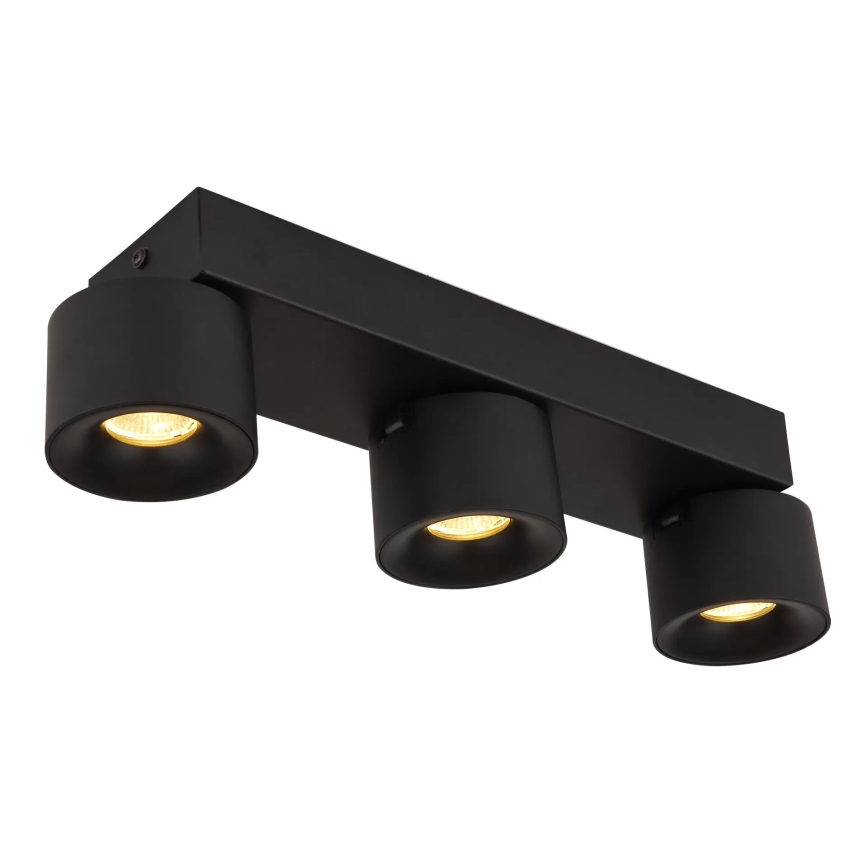 Globo - LED spot 3xLED/6W/230V zwart