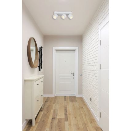 Globo - LED spot 3xLED/6W/230V wit