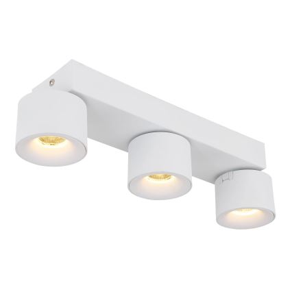 Globo - LED spot 3xLED/6W/230V wit