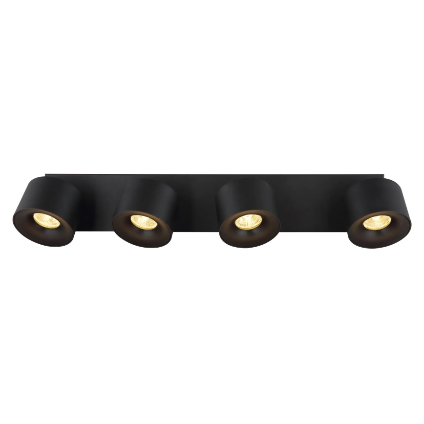 Globo - LED spot 4xLED/6W/230V zwart