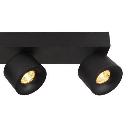 Globo - LED spot 4xLED/6W/230V zwart