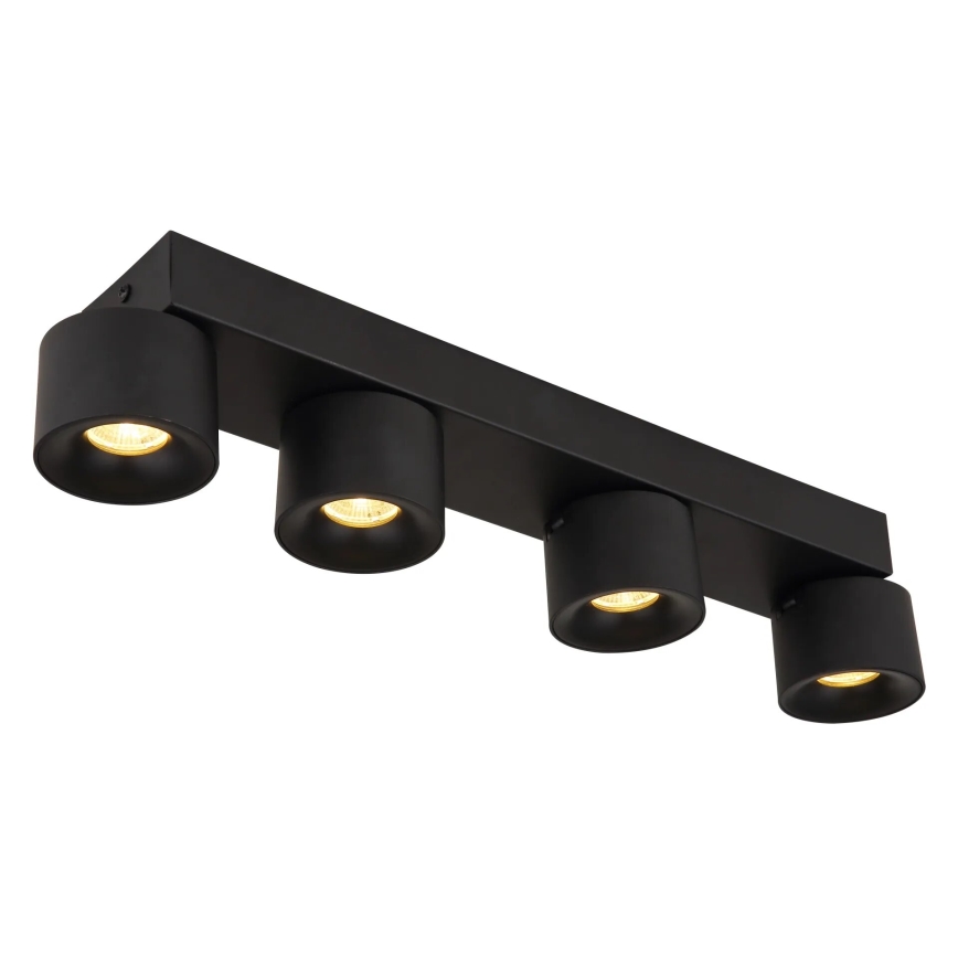 Globo - LED spot 4xLED/6W/230V zwart