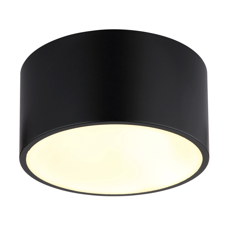 Globo - LED plafondlamp LED/12W/230V 3000K diam. 15 cm zwart