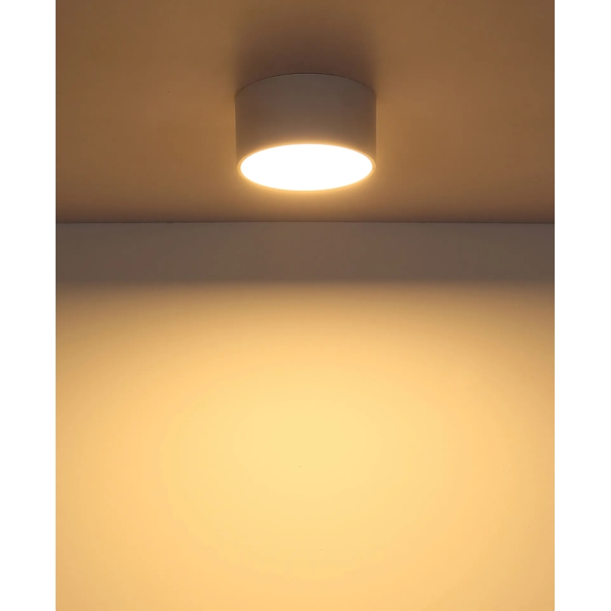 Globo - Plafonnier LED/12W/230V 3000K Ø 15 cm blanc