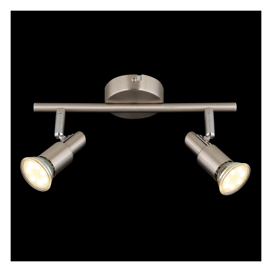 Globo - Spot LED 2xGU10/3W/230V