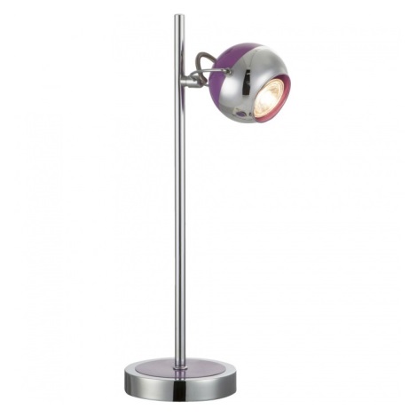 Globo 57887-1T - lampe de table LED SPLASH 1xGU10/5W/230V violet