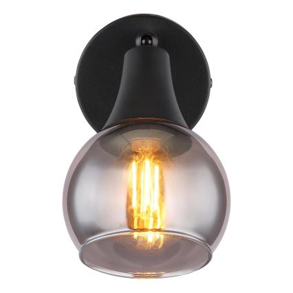 Globo - Wandspot 1xE14/40W/230V zwart