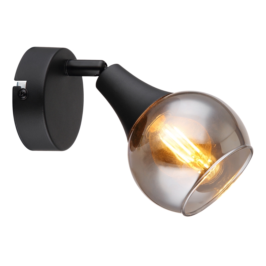 Globo - Wandspot 1xE14/40W/230V zwart