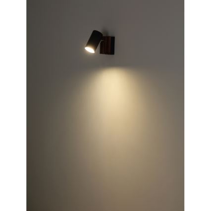 Globo - Wandspot 1xGU10/25W/230V zwart
