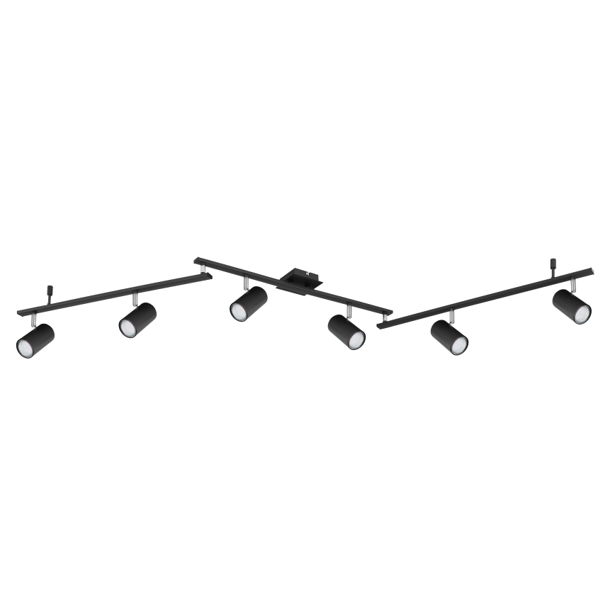 Globo - Spot 6xGU10/35W/230V zwart