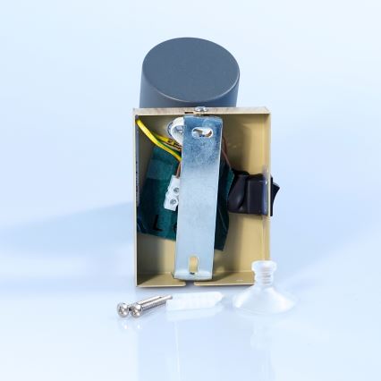 Globo - Spot mural 1xGU10/25W/230V gris/marron