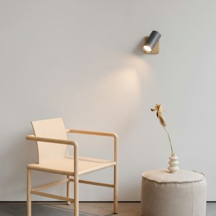 Globo - Wand Spot 1xGU10/25W/230V grijs/bruin