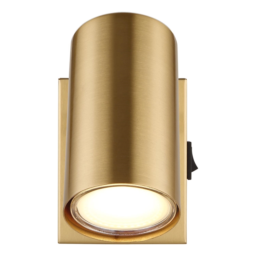 Globo - Wandspot 1xGU10/25W/230V goud
